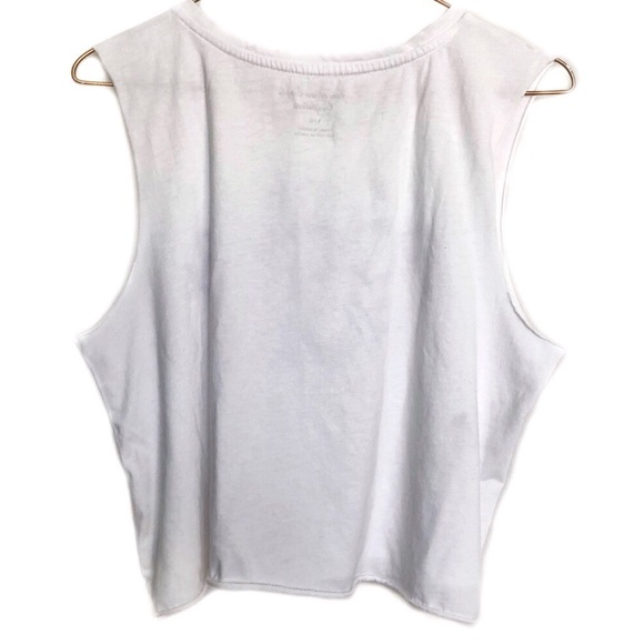 AEO Rock & Roll Graphic Crop Top • Large - Picture 3 of 6